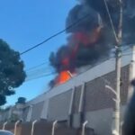 Princípio de incêndio...